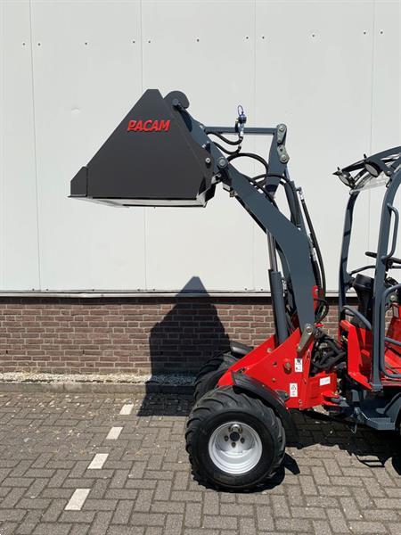 Grote foto pacam 2025lf 25 pk 1510 kg minishovel like giant weidemann agrarisch shovels