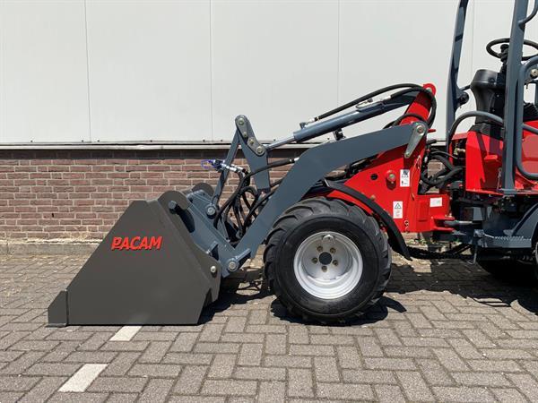 Grote foto pacam 2025lf 25 pk 1510 kg minishovel like giant weidemann agrarisch shovels