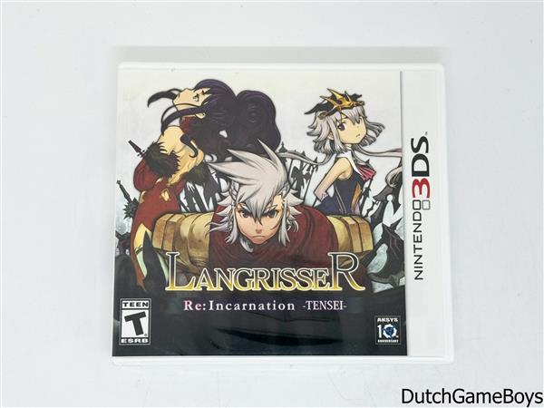 Grote foto nintendo 3ds langrisser re incarnation tensei usa new sealed spelcomputers games overige games