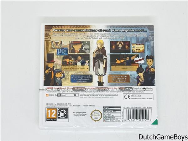 Grote foto nintendo 3ds professor layton vs phoenix wright ace attorney ukv new sealed spelcomputers games overige games