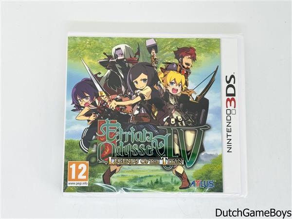 Grote foto nintendo 3ds etrian odyssey iv legends of the titan ukv new sealed spelcomputers games overige games