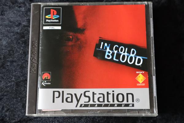 Grote foto in cold blood playstation 1 ps1 platinum no front cover spelcomputers games overige playstation games