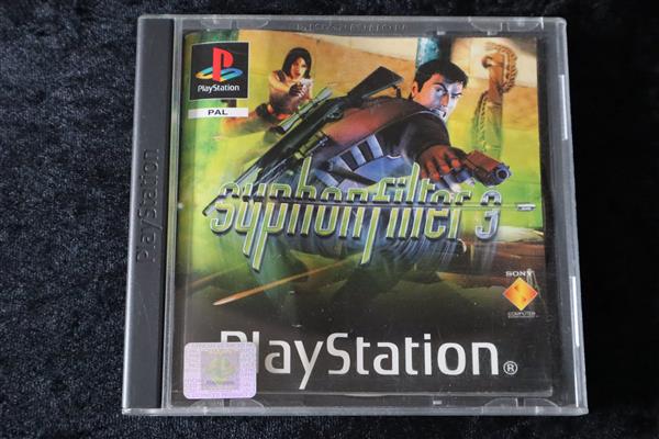 Grote foto syphon filter 3 playstation 1 ps1 no front cover spelcomputers games overige playstation games