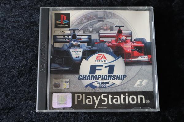 Grote foto f1 championship season 2000 playstation 1 ps1 no manual spelcomputers games overige playstation games