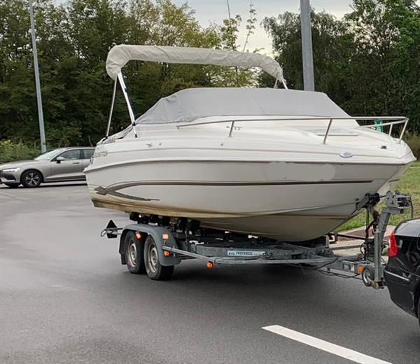 Grote foto glastron gs 209 incl. freewheel trailer watersport en boten speedboten