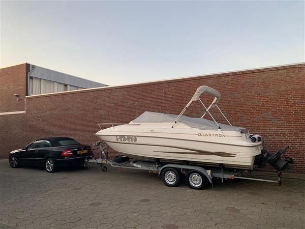 Grote foto glastron gs 209 incl. freewheel trailer watersport en boten speedboten