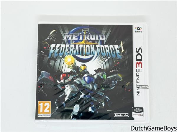 Grote foto nintendo 3ds metroid prime federation force ukv new sealed spelcomputers games overige games