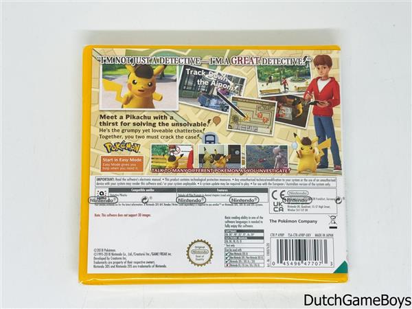 Grote foto nintendo 3ds detective pikachu ukv new sealed spelcomputers games overige games