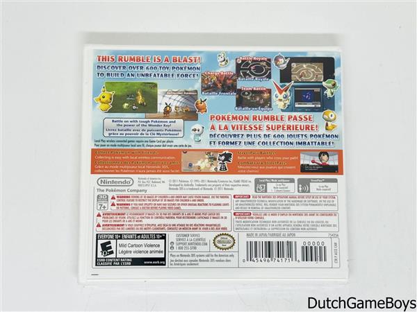 Grote foto nintendo 3ds pokemon rumble blast usa new sealed spelcomputers games overige games