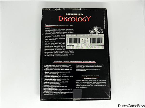 Grote foto amiga siegfried discology spelcomputers games overige games