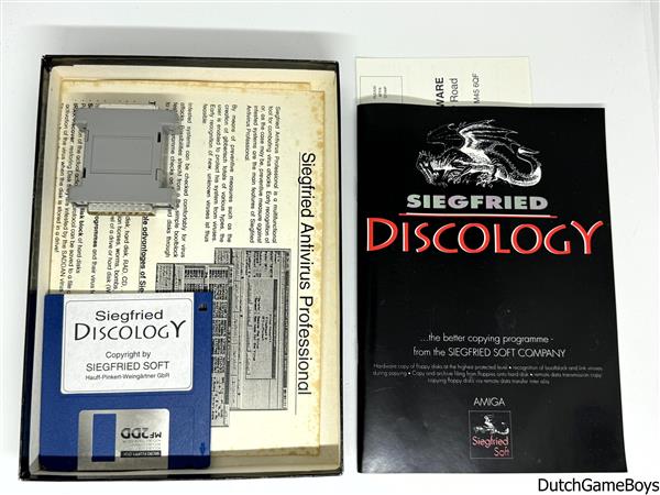 Grote foto amiga siegfried discology spelcomputers games overige games