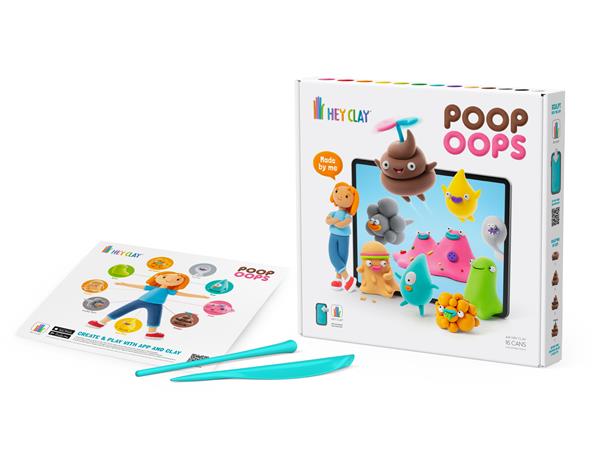 Grote foto heyclay poopoops 16 kleuren poopoops kinderen en baby overige