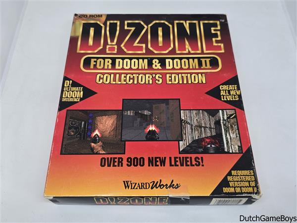 Grote foto pc big box d zone for doom doom ii collector edition spelcomputers games overige merken