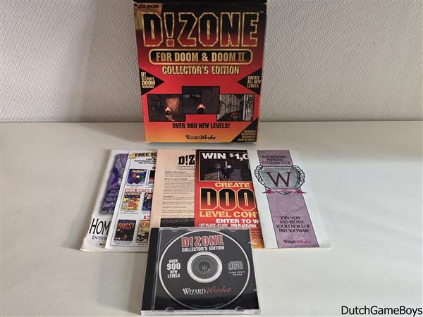 Grote foto pc big box d zone for doom doom ii collector edition spelcomputers games overige merken
