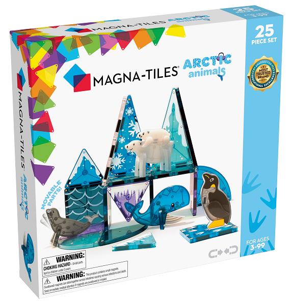 Grote foto magnatiles arctic animals 25 piece set arctic animals kinderen en baby overige