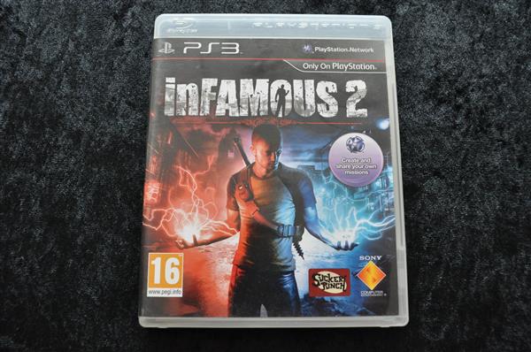 Grote foto infamous 2 playstation 3 ps3 promo full game spelcomputers games playstation 3