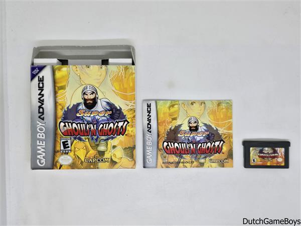Grote foto gameboy advance gba super ghouls n ghosts usa spelcomputers games overige nintendo games
