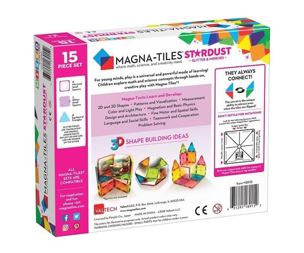 Grote foto magnatiles stardust 15 stuks stardust kinderen en baby overige