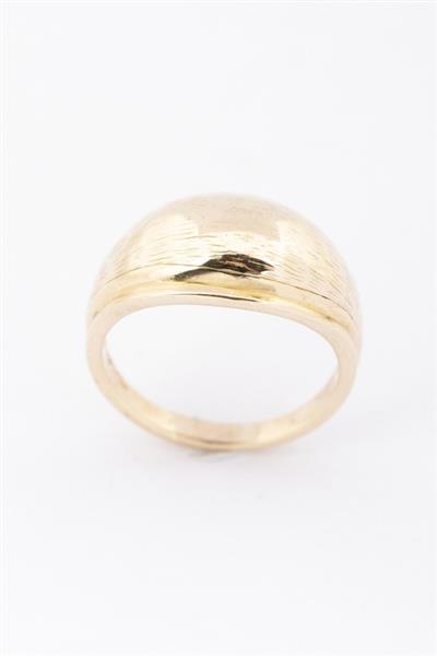 Grote foto gouden band ring kleding dames sieraden