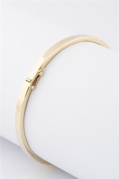 Grote foto gouden massieve bangle kleding dames sieraden