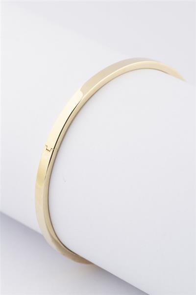 Grote foto gouden massieve bangle kleding dames sieraden