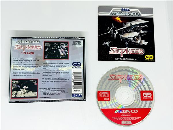 Grote foto sega mega cd silpheed spelcomputers games overige merken