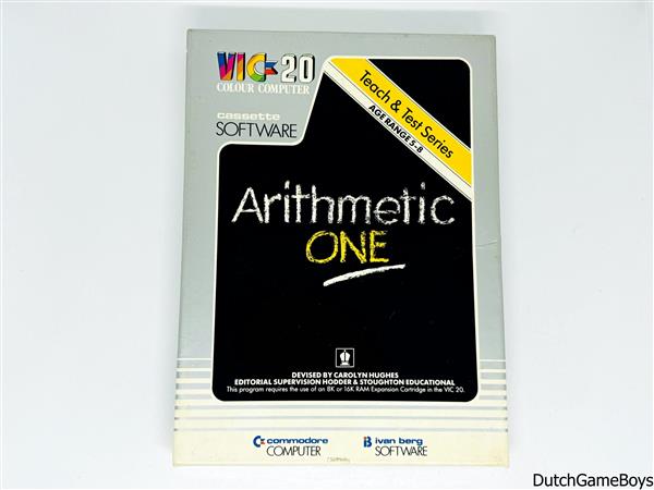 Grote foto commodore vic 20 arithmetic one spelcomputers games overige games