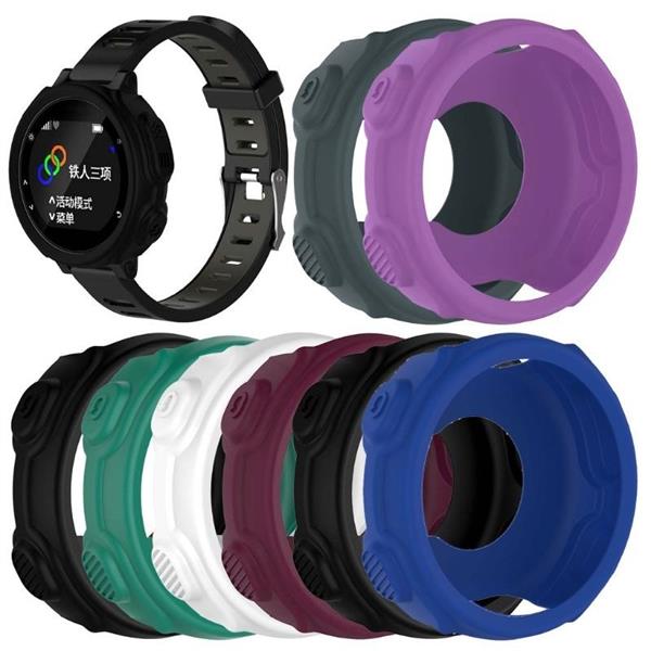 Grote foto drphone gsc siliconen rubber tpu case bescherm cover geschikt voor garmin forerunner 235 735xt kleding dames horloges