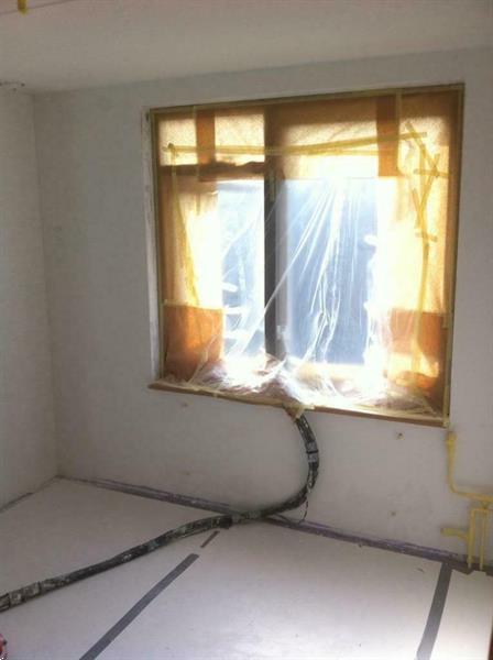 Grote foto spackspuiter de zwarte valk diensten en vakmensen stucadoors