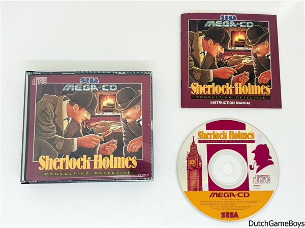 Grote foto sega mega cd sherlock holmes spelcomputers games overige merken