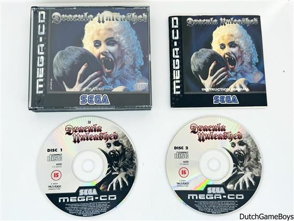 Grote foto sega mega cd dracula unleashed spelcomputers games overige merken