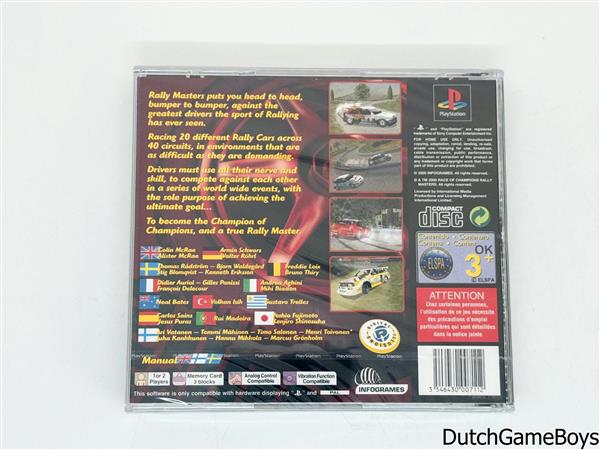Grote foto playstation 1 ps1 rally masters new sealed spelcomputers games overige playstation games