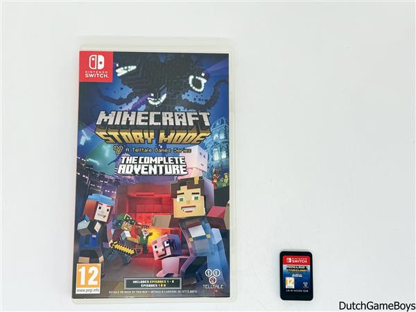 Grote foto nintendo switch minecraft story mode the complete adventure spelcomputers games overige