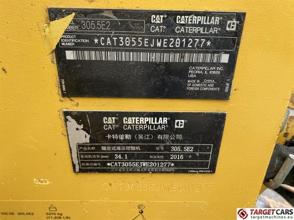 Grote foto caterpillar cat 305.5e2 tracked 5.4t excavator doe het zelf en verbouw kranen en graafmachines