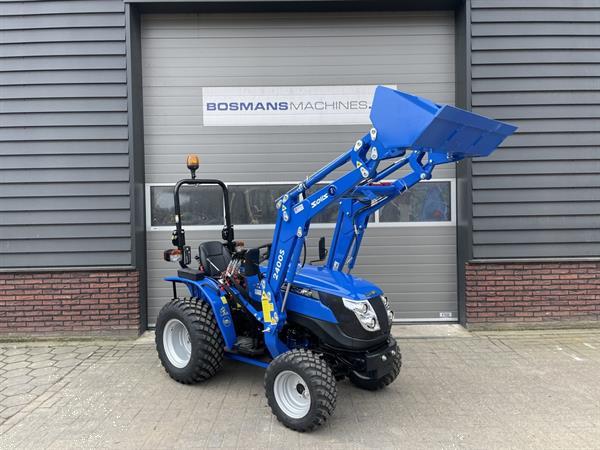 Grote foto solis 20 minitractor nieuw met frontlader voorlader agrarisch tractoren