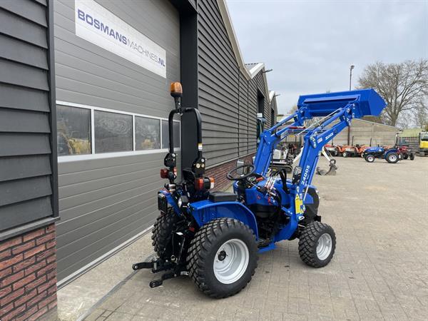 Grote foto solis 20 minitractor nieuw met frontlader voorlader agrarisch tractoren