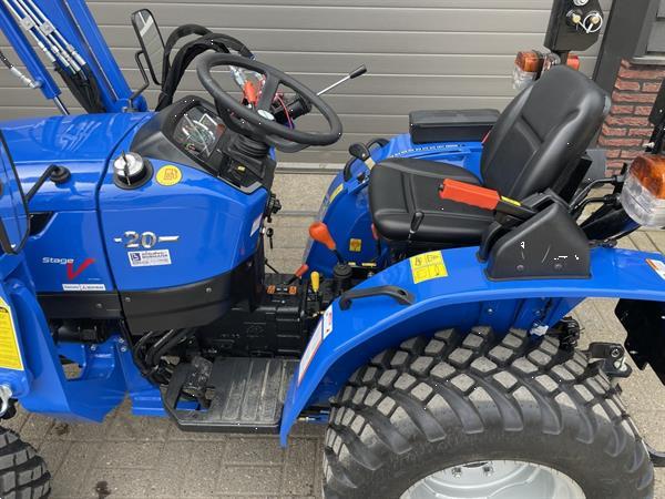 Grote foto solis 20 minitractor nieuw met frontlader voorlader agrarisch tractoren