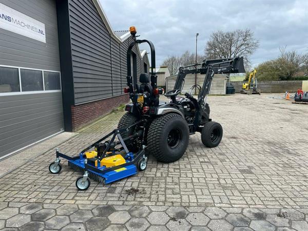 Grote foto solis 26 hst minitractor nieuw black edition met frontlader agrarisch tractoren