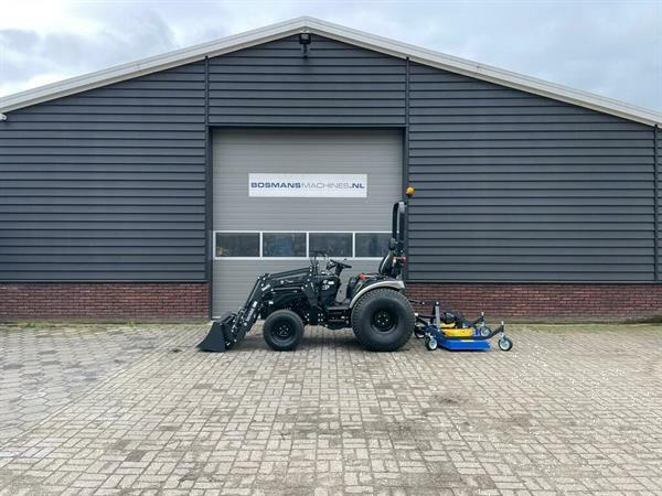 Grote foto solis 26 hst minitractor nieuw black edition met frontlader agrarisch tractoren