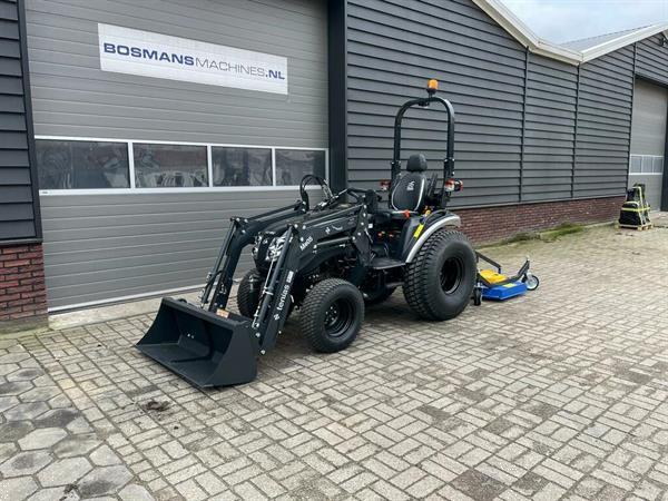 Grote foto solis 26 hst minitractor nieuw black edition met frontlader agrarisch tractoren