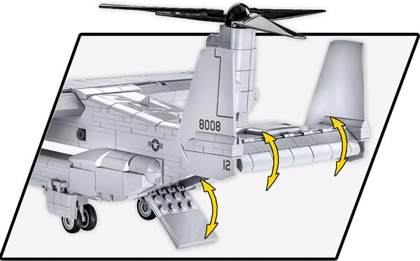 Grote foto cobi 5836 bell boeing v 22 osprey kinderen en baby overige