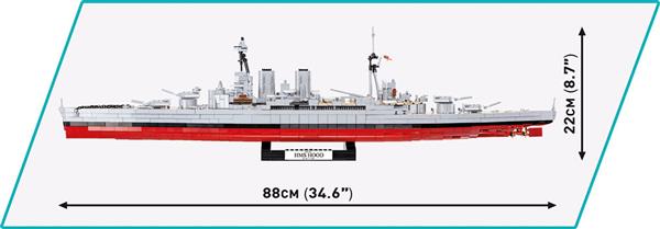 Grote foto cobi ww2 4830 hms hood kinderen en baby overige