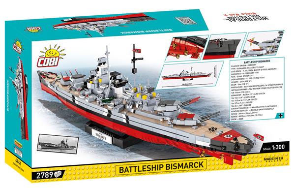 Grote foto cobi 4841 battleship bismarck kinderen en baby overige