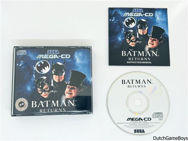 Grote foto sega mega cd batman returns spelcomputers games overige merken