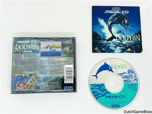 Grote foto sega mega cd ecco the dolphin spelcomputers games overige merken
