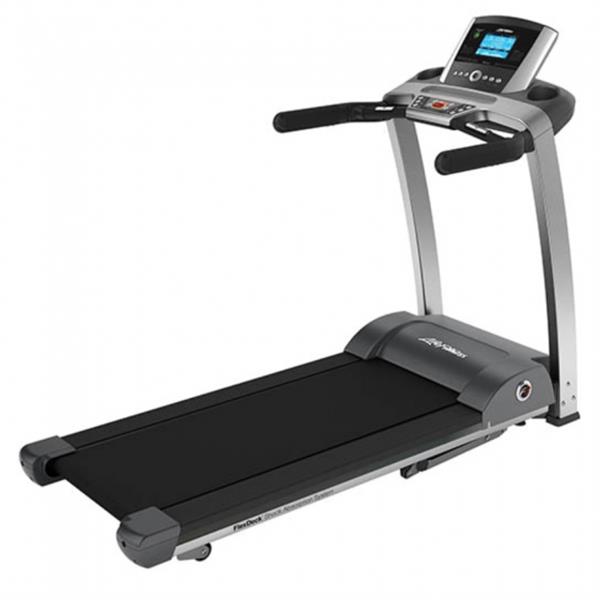 Grote foto life fitness f3 folding treadmill with go console sport en fitness fitness