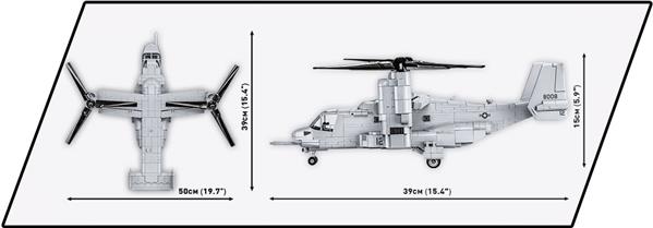 Grote foto cobi 5836 bell boeing v 22 osprey kinderen en baby overige