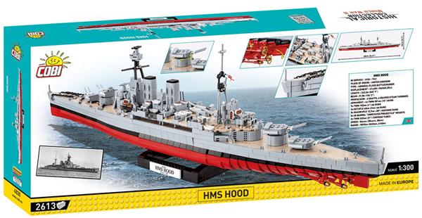 Grote foto cobi ww2 4830 hms hood kinderen en baby overige