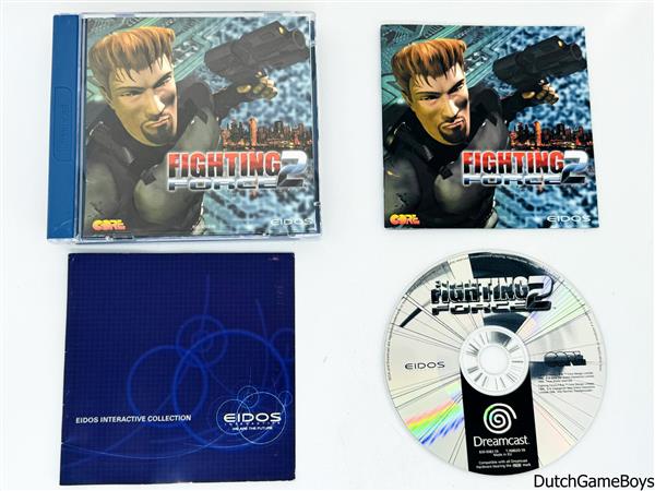 Grote foto sega dreamcast fighting force 2 spelcomputers games overige games