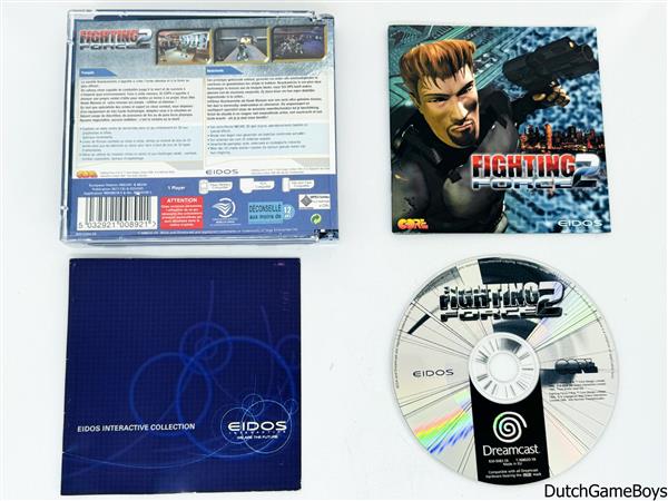 Grote foto sega dreamcast fighting force 2 spelcomputers games overige games